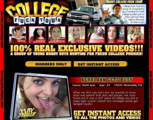 CollegeFuckTour.com – SITERIP