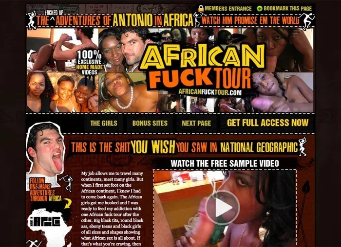 AfricanFuckTour.com – SITERIP
