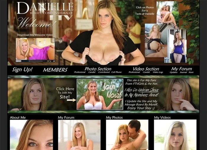 DanielleFTV.com – SITERIP